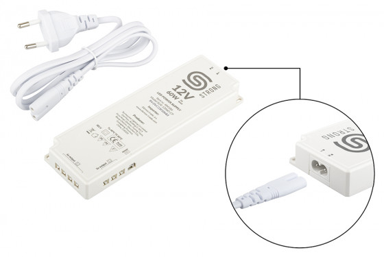 StrongLumio alimentation électrique 12V - 60W (7x mini connecteur + 1x 3PIN conn StrongLumio alimentation électrique 12V - 60W (7x mini connecteur + 1x 3PIN conn