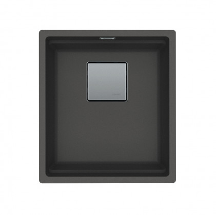 FRANKE évier KNG 110-37 410x460mm gris ardoise