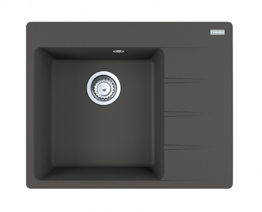 FRANKE Évier CNG 611-62 TL/2 620x500mm gris ardoise
