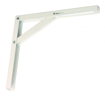 Console rabattable 300mm blanc Console rabattable 300mm blanc