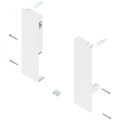 BLUM ZIF.76D0 fixations frontales tiroirs intérieurs Antaro D blanc L+P (2024)