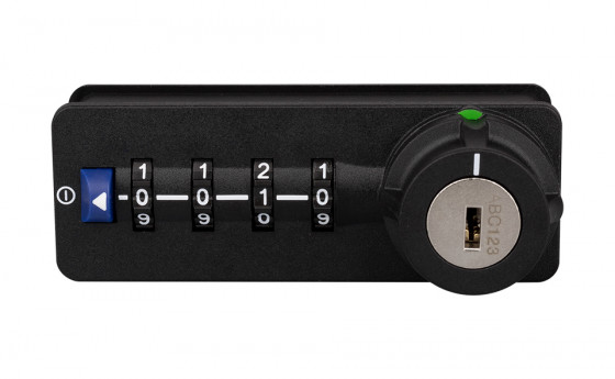 LEHMANN Serrure a combinaison 62.01 Public noir gauche