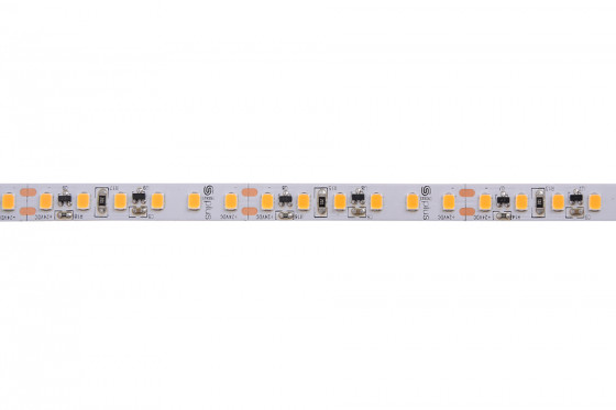 StrongLumio ruban LED 6W/m 24V (120 LED/m) 8mm CRI90 blanc chaud (5 ans garantie