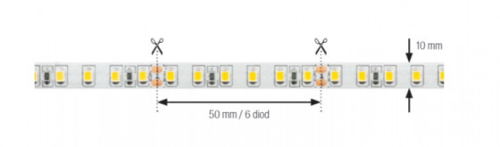 StrongLumio ruban LED 14,4W/m 24V (120 LED/m) 10mm CRI90 blanc neutre (5 ans gar StrongLumio ruban LED 14,4W/m 24V (120 LED/m) 10mm CRI90 blanc neutre (5 ans gar