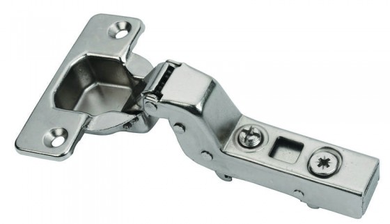 StrongHinges S5 charniere clip a encastre, amorti, 110°, excentrique, vis a bois