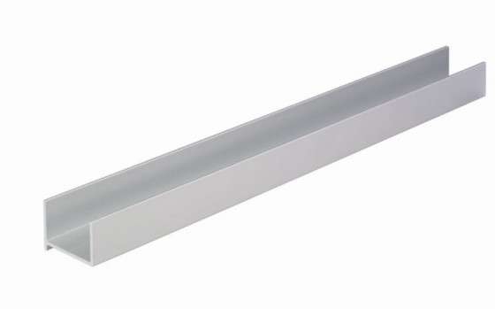 SEVROLL 04718 Eden guidage supérieur 2,35m blanc brillant