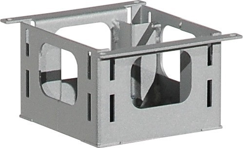 MILADESIGN tete de raccordement ST955/4x90 argent MILADESIGN tete de raccordement ST955/4x90 argent