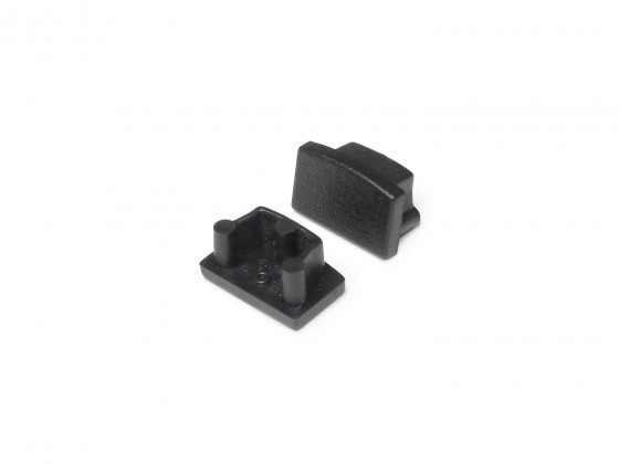 StrongLumio embouts pour profil Begton 12 arrondi, noir (paire) StrongLumio embouts pour profil Begton 12 arrondi, noir (paire)