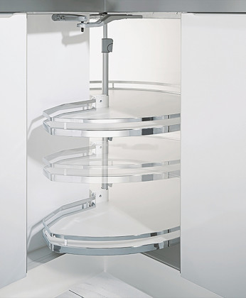 HETTICH 9080040 Quincaillerie pivotante d'angle armoires inférieures portes plia