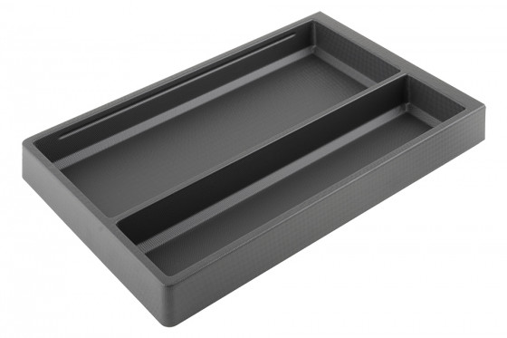 Separado Flex Kristall soft Touch buffet 546x300x2,8mm noir