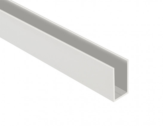 WC cabines Al profil U latéral elox 13 mm, longueur 2 m WC cabines Al profil U latéral elox 13 mm, longueur 2 m