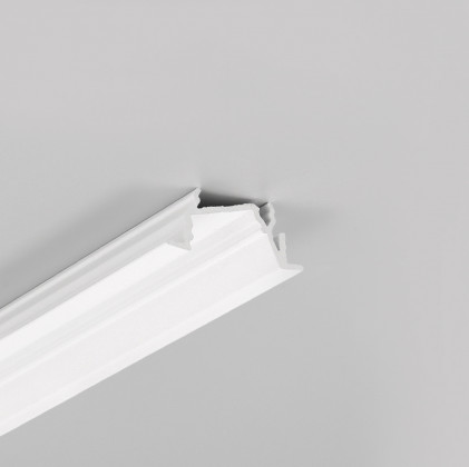 StrongLumio profilé LED Diagonal 14 alu blanc 3000mm