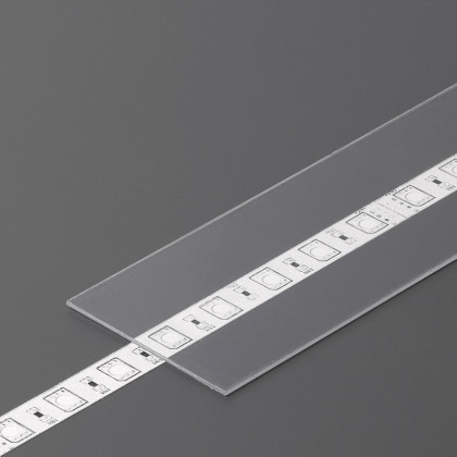 StrongLumio moulure de recouvrement H pour profil Flat coulissante, 1000mm trans StrongLumio moulure de recouvrement H pour profil Flat coulissante, 1000mm trans