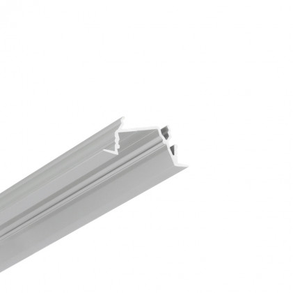 StrongLumio profilé LED Diagonal 14 2000mm argenté anodisé StrongLumio profilé LED Diagonal 14 2000mm argenté anodisé