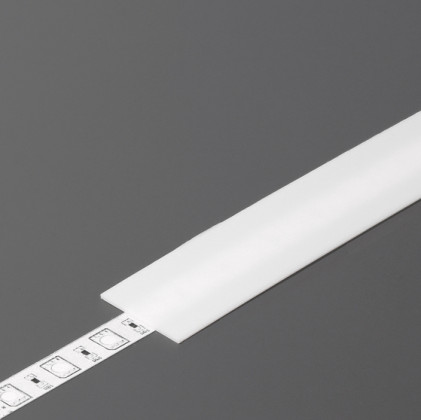 StrongLumio moulure de recouvrement E pour profil Cabi clip/glissiere, 2000mm la StrongLumio moulure de recouvrement E pour profil Cabi clip/glissiere, 2000mm la