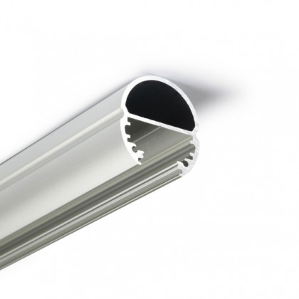StrongLumio profilé LED Oval alu anodisé 2000mm