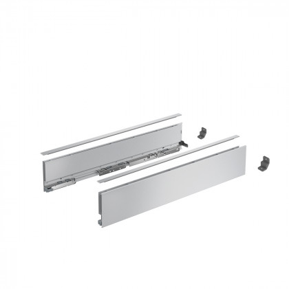 HETTICH 9353337 AvanTech YOU ensemble jeu de côtés, 101/350mm, argent (ver.2025)