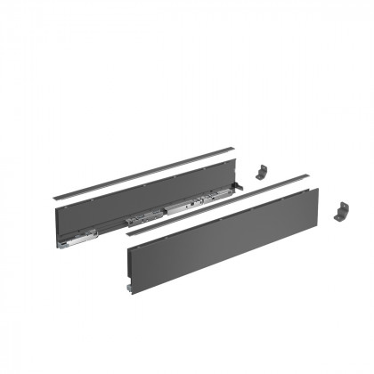 HETTICH 9353429 AvanTech YOU ensemble jeu de côtés 101/650mm antracite (ver.2025