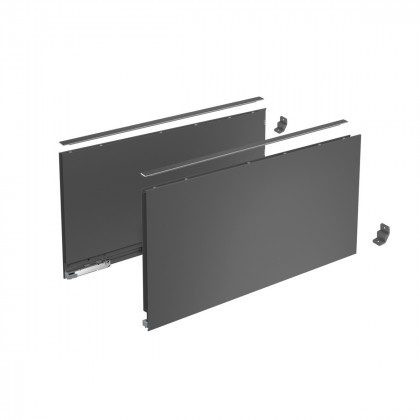 HETTICH 9353451 AvanTech YOU ensemble jeu de côtés, 251/500mm, anthracite (ver.2