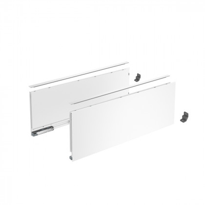 HETTICH 9353404 AvanTech YOU ensemble jeu de côtés, 187/400mm, blanc (ver.2025)