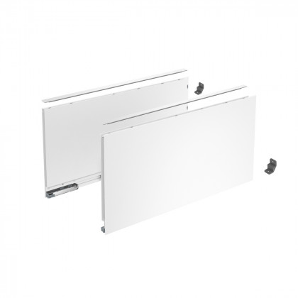 HETTICH 9353415 AvanTech YOU ensemble jeu de côtés, 251/600mm, blanc (ver.2025)