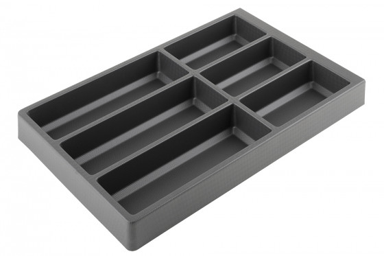 Separado Kristall soft Touch buffet 546x300x2,8mm noir