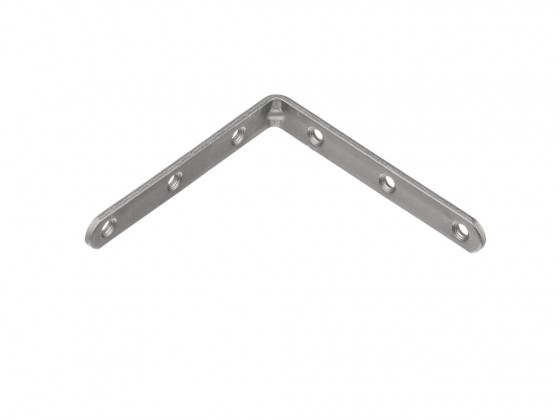 STRONG Équerre 100x100mm avec presse zinc blanc STRONG Équerre 100x100mm avec presse zinc blanc
