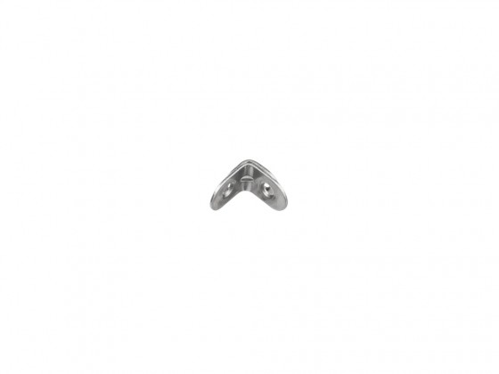 STRONG Équerre 20x20mm avec presse zinc blanc STRONG Équerre 20x20mm avec presse zinc blanc