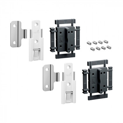 HETTICH 9339484 WingLine L new charnieres centrales std 2 pcs, blanc