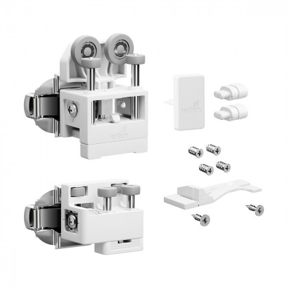 HETTICH 9339383 WingLine L new 12 kg ensemble ressort, blanc, G, avec guidage