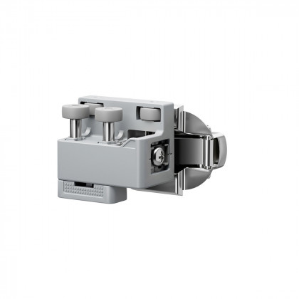 HETTICH 9339054 WingLine S new jusqu'a 5 kg, guide sans ressort, gris, gauche
