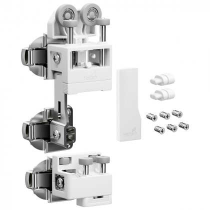 HETTICH 9339363 WingLine L new <25 kg, ensemble sans ressort, blanc, gauche