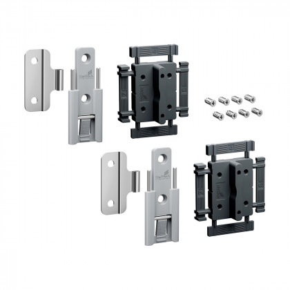 HETTICH 9339480 WingLine L new charnieres centr. std 2 pcs, gris