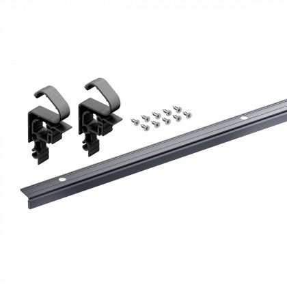 HETTICH 9339514 WingLine S new profil de guidage supérieur 2400 mm anthracite