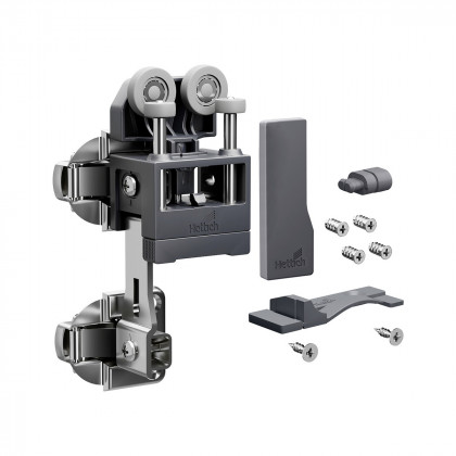 HETTICH 9339479 WingLine L new jusqu'a 12 kg, ensemble avec ressort, anthracite,