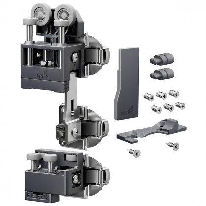 HETTICH 9339347 WingLine L new jusqu'a 25 kg, ensemble avec ressort, anthracite,