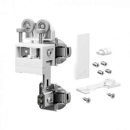 HETTICH 9339390 WingLine L new jusqu'a 12 kg, ensemble avec ressort, blanc,D san