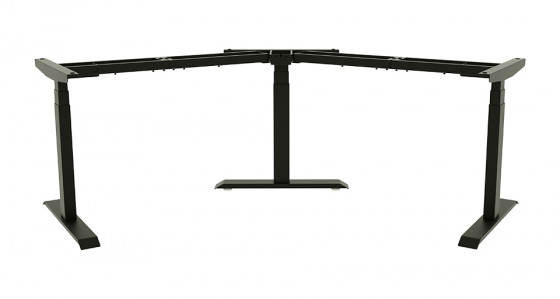 STRONG Piétement électrique réglable pour angle noir mat STRONG Piétement électrique réglable pour angle noir mat
