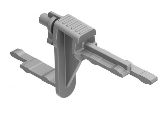 HETTICH 9327413 adaptateur de synchro double type C pour Quadro 25 2D/YOU PTO