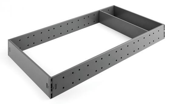 K-StrongMax buffet ensemble base 188mm pour profondeur 500mm, gris K-StrongMax buffet ensemble base 188mm pour profondeur 500mm, gris