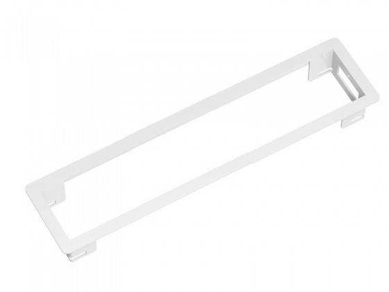 BACHMANN 915.003 cadre Power Frame, 6x, blanc RAL9010 BACHMANN 915.003 cadre Power Frame, 6x, blanc RAL9010