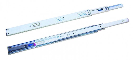 StrongBall S5 glissiere a billes a extension totale, 660mm/60kg, avec amortisseu StrongBall S5 glissiere a billes a extension totale, 660mm/60kg, avec amortisseu