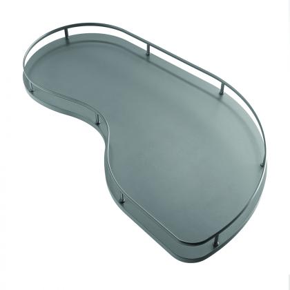 VIBO Fly Moon Galaxy étagere 600mm gris foncé droite