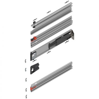 BLUM 802P600D.R3 Revego Duo rail de guidage poches, 600 mm, droite