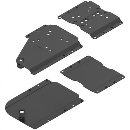 BLUM 802V760B.R3 Revego Duo ferrures de liaison pour poche, extension, 15-17mm,