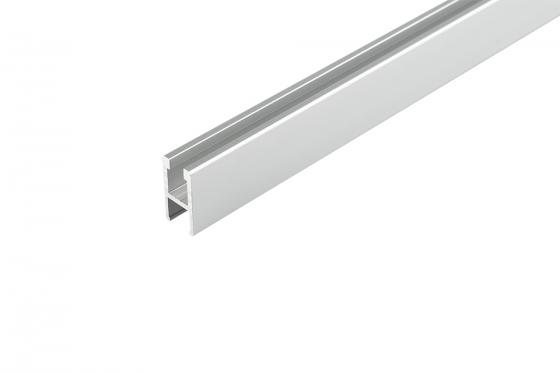 TERNO profil de porte coulissant verre 1600/A 1,2m aluminium anodisé argenté TERNO profil de porte coulissant verre 1600/A 1,2m aluminium anodisé argenté