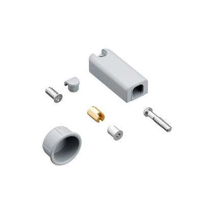 HETTICH 9282527 WingLine L/S blocage méc.,Push2M,gris,sans poignée