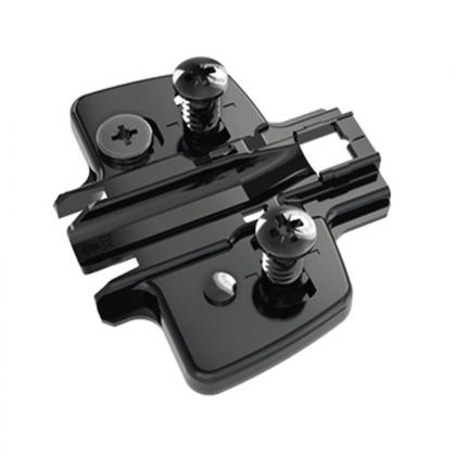 HETTICH 9308021 plaque de connexion av vis euro pré-montés, D0, avec excentrique