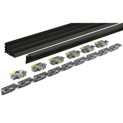 HETTICH 9336470 TopLine XL guidage supérieur et guidage inférieur avec fixations