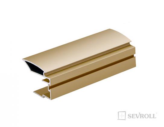 SEVROLL 06816 Alfa II handle bar 16/18 mm 2,7 m gold/brass